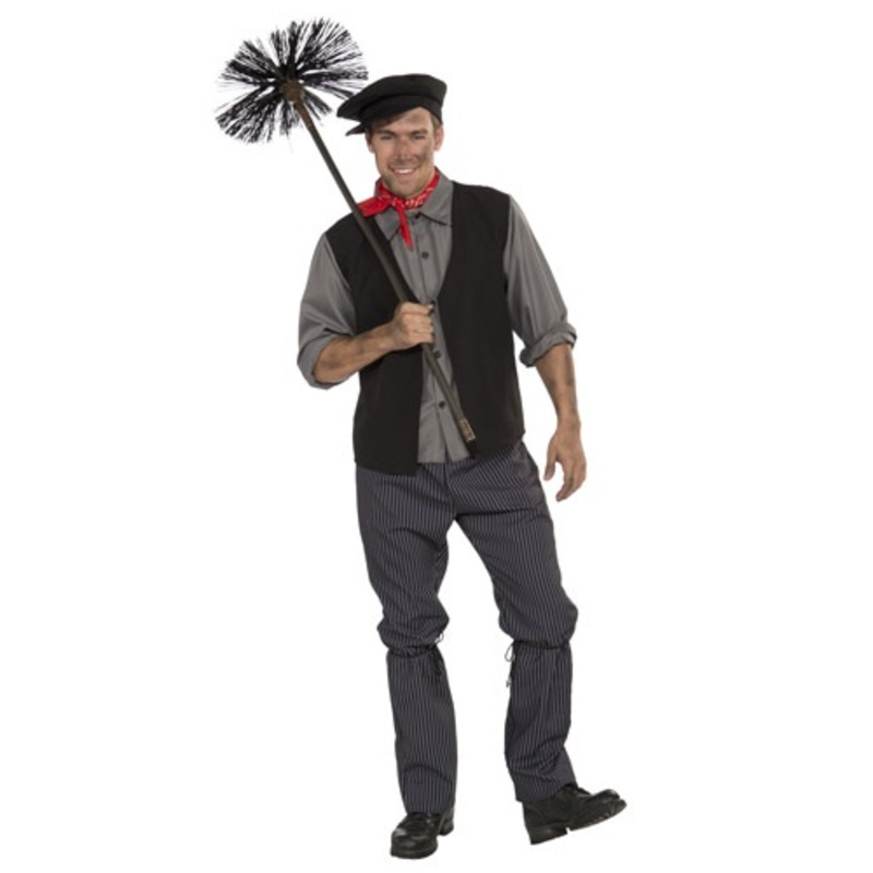 Chimney Sweep Costume for Men X-Small