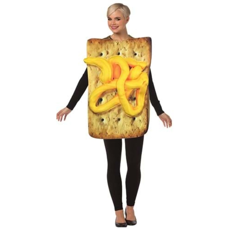 Cracker with Cheese Spray Costume for Adults Standard