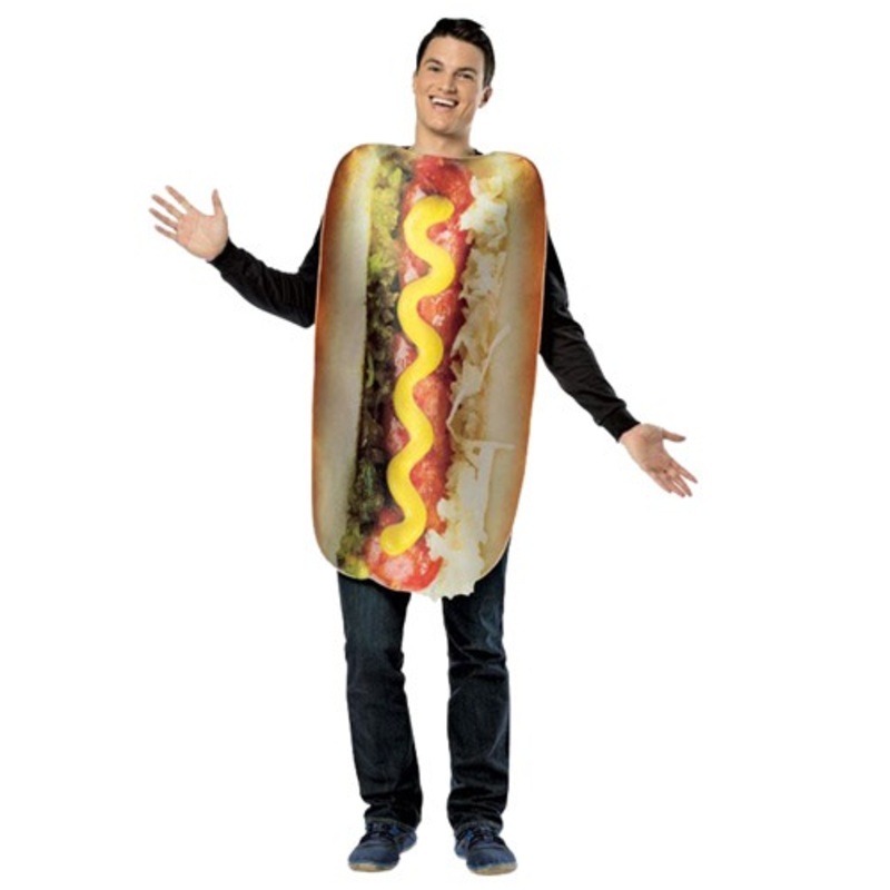Get Real Loaded Hot Dog Costume for Adults Standard