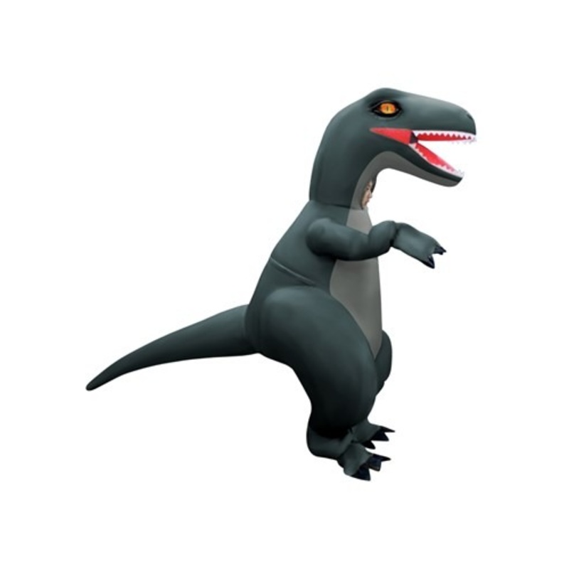 Inflatable Velociraptor Costume Standard