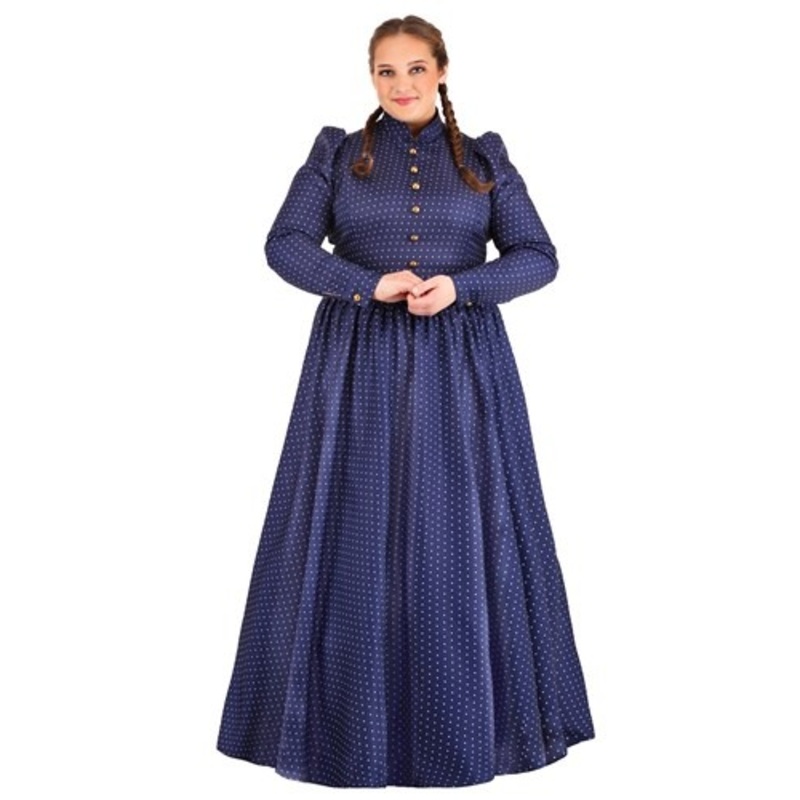 Laura Ingalls Wilder Plus Size Women's Costume Dress 1X