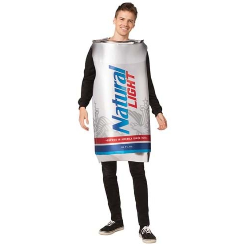 Natural Light Can Costume for Adults Standard
