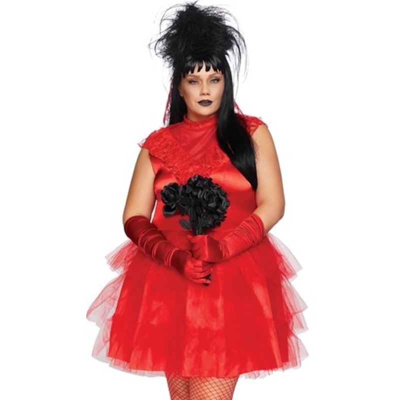 Plus Size Beetle Bride Costume for Adults 3X/4X