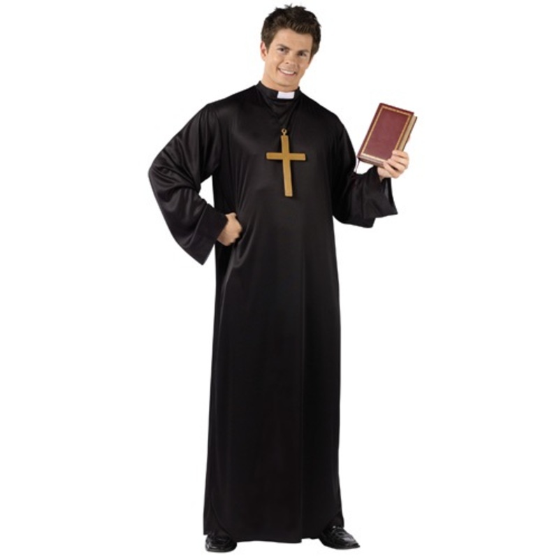 Priest Costume for Adults Medium