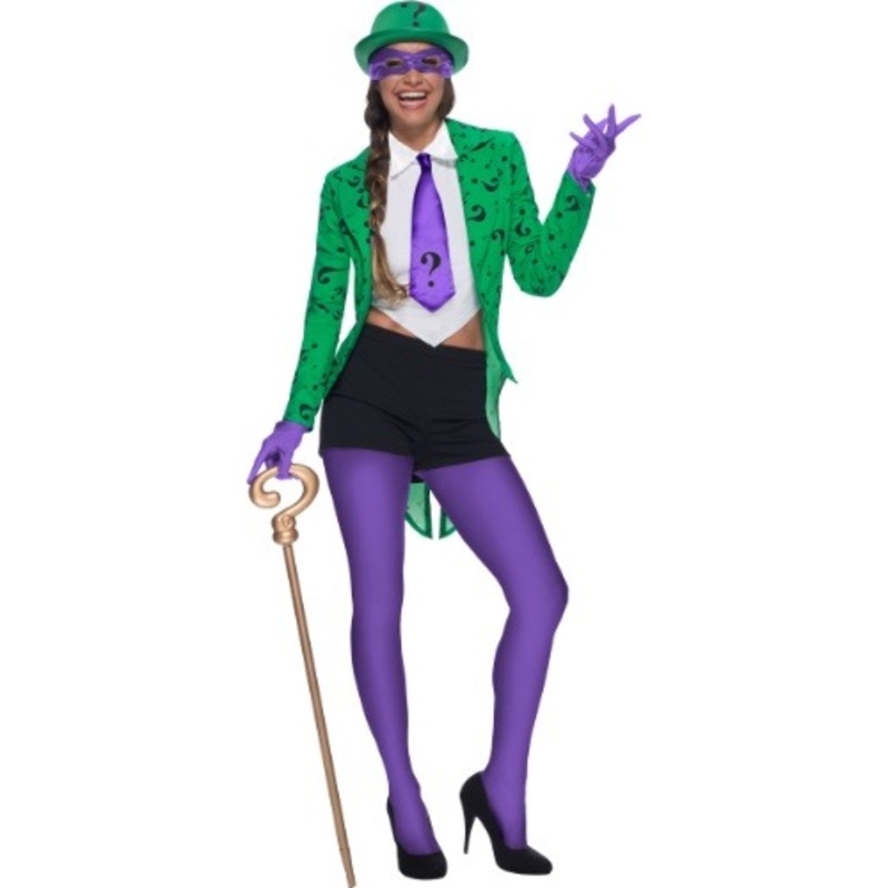 Riddler Womens Costume X-Large