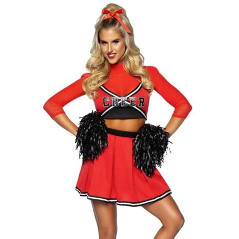 Sexy Varsity Babe Women's Cheerleading Costume X-Small