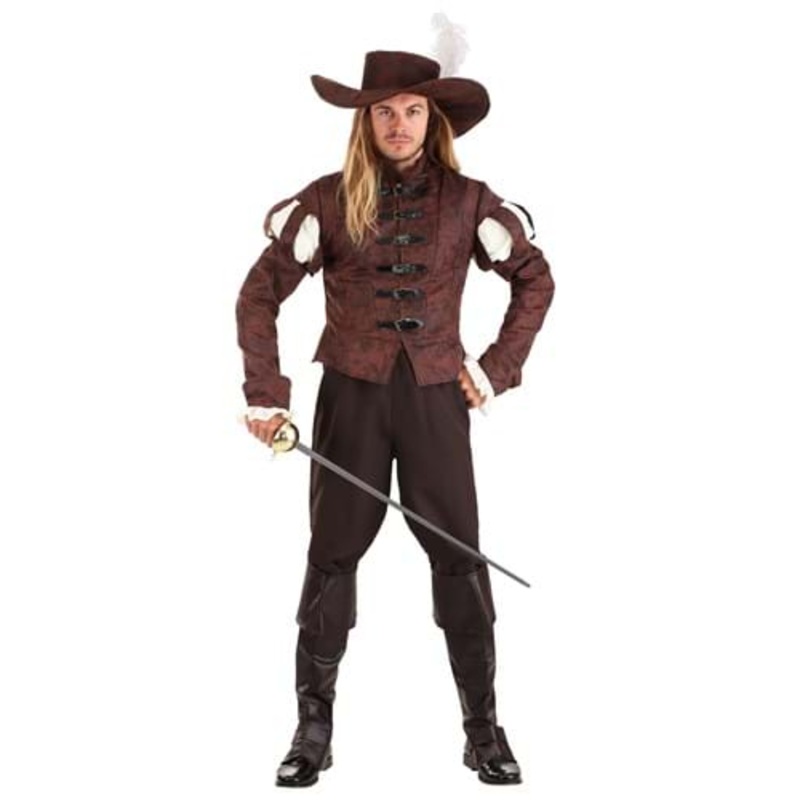 Suave Swordsman Costume for Men Large