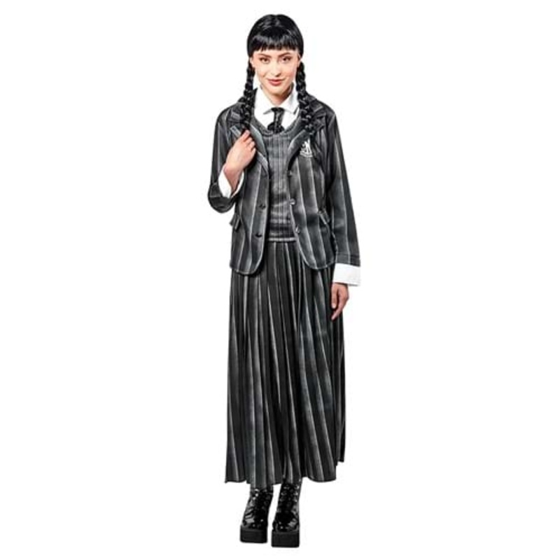 Wednesday Nevermore Academy Costume for Women Small