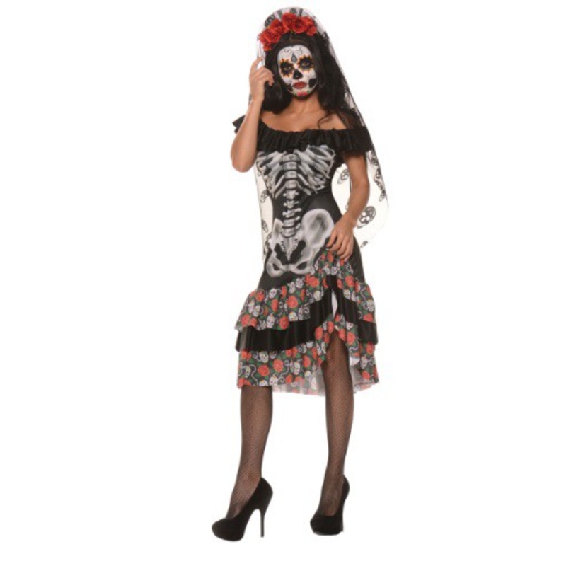 Women's Queen of the Dead Costume Small
