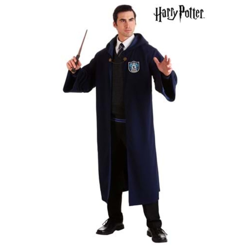 Adult's Vintage Harry Potter Hogwarts Ravenclaw Robe Standard