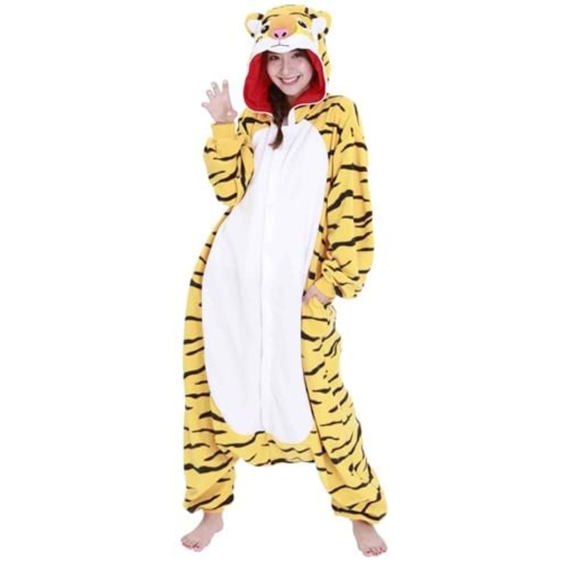 Adult Tiger Kigurumi Onesie Standard