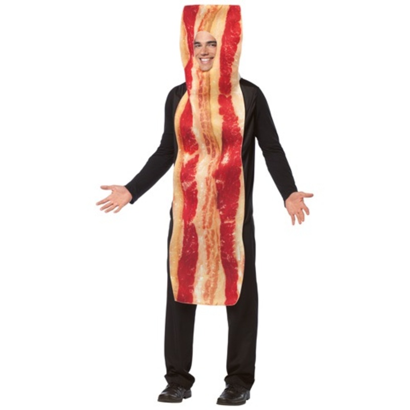 Crispy Bacon Strip Costume for Adults Standard