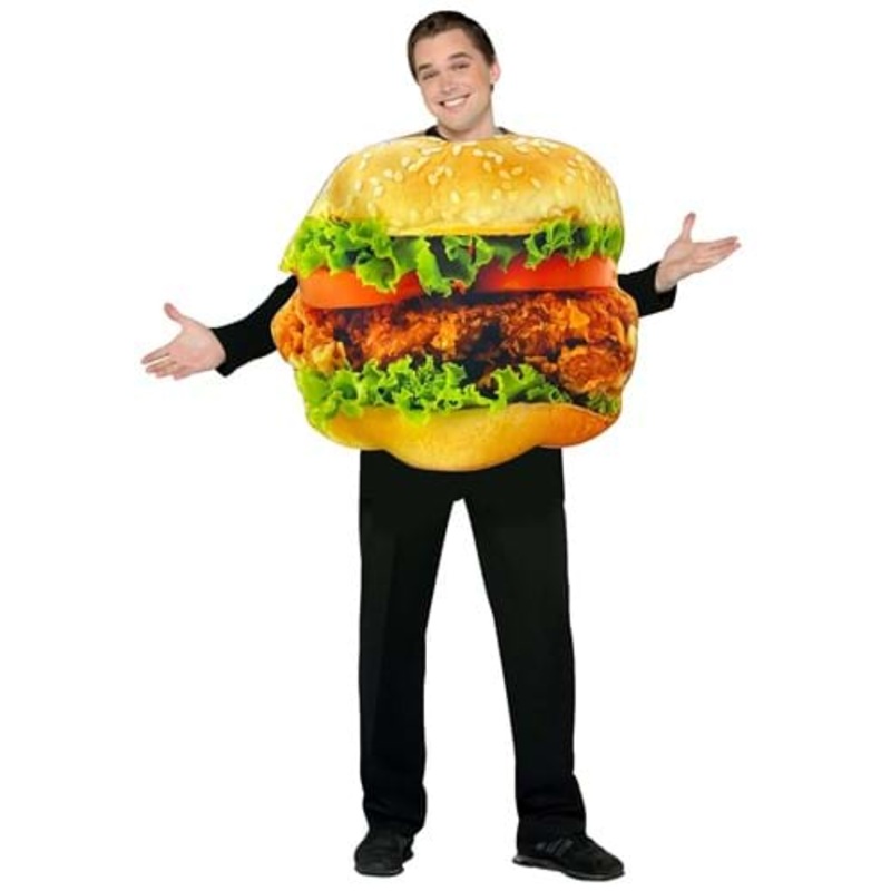 Get Real Chicken Sandwich Halloween Costume Standard