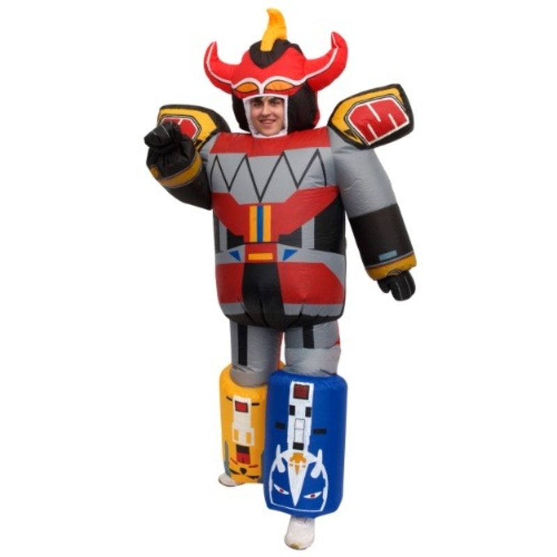 Inflatable Power Rangers Megazord Costume for Adult Standard