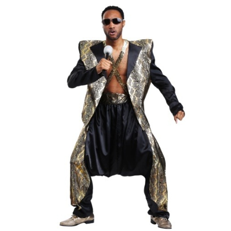Men's Can't Touch This Pop Star Costume Medium
