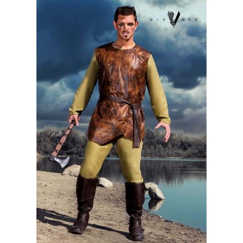 Mens Vikings Floki Costume Small
