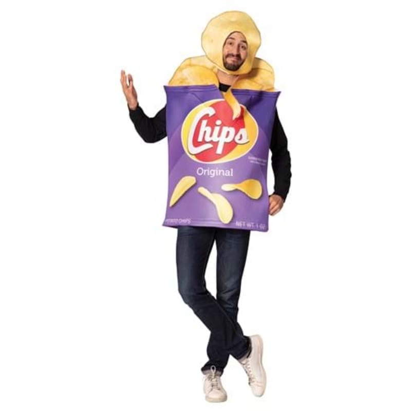 Potato Chip Bag Costume for Adults Standard