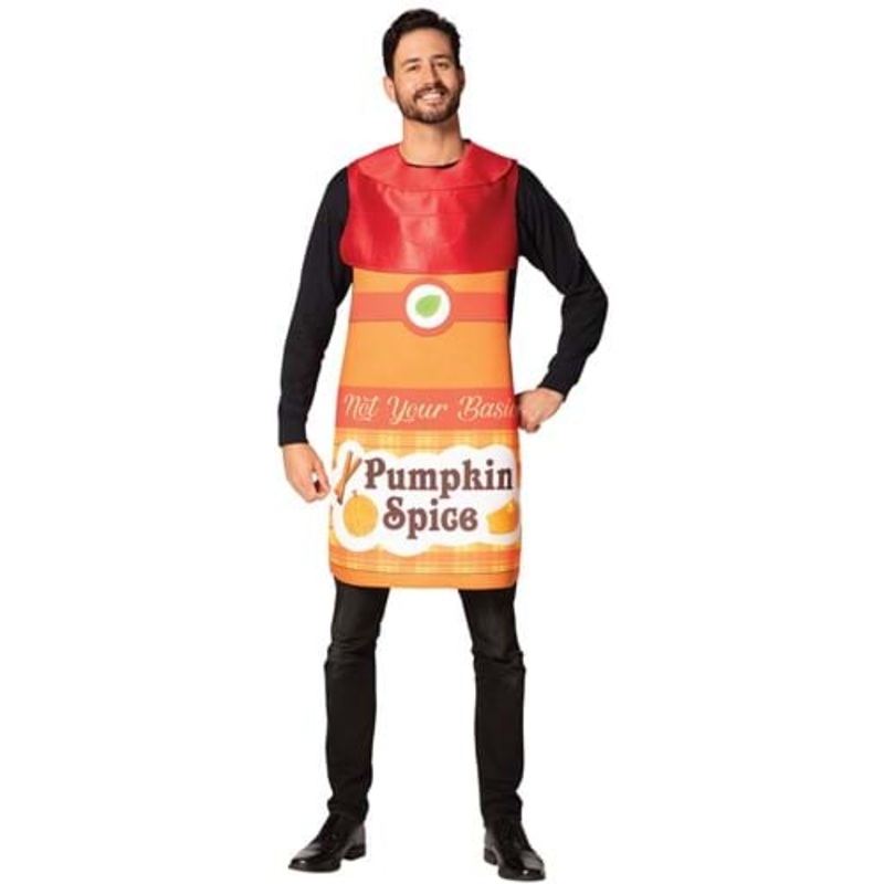 Pumpkin Spice Seasoning Costume for Adults Standard