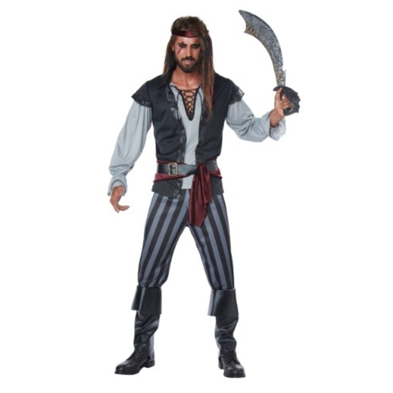 Scallywag Pirate Men's Costume Medium