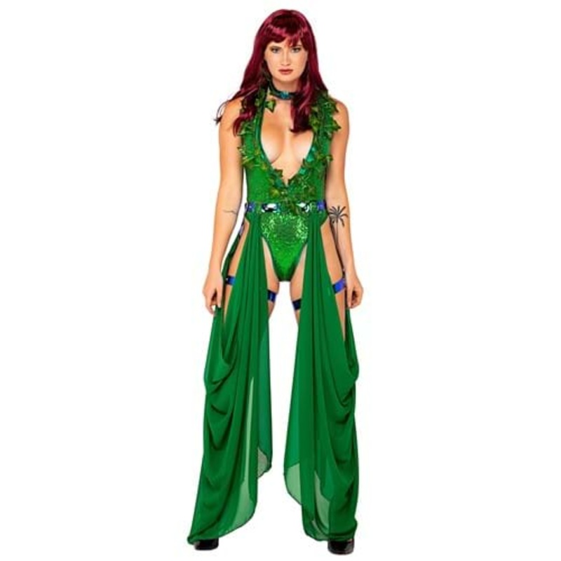 Sexy Poisonous Kiss Costume for Women Medium