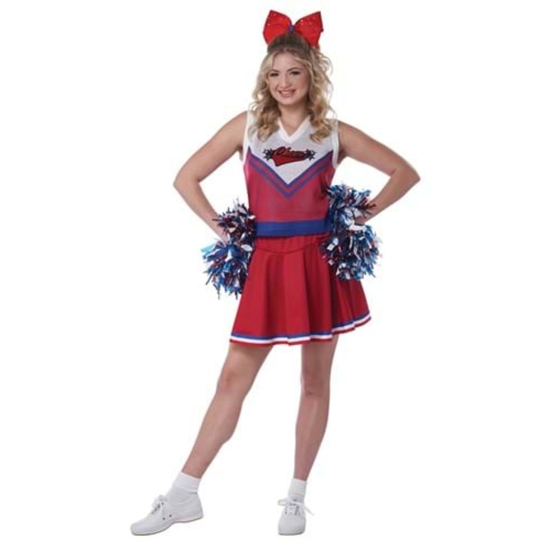 Spunky Women's Cheerleader Costume Small