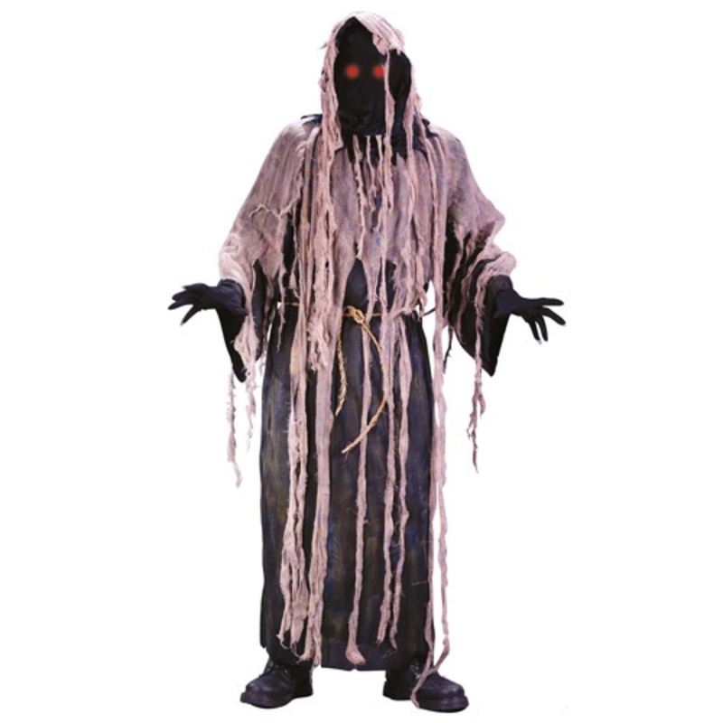 Adult Light Up Gauze Zombie Costume Standard