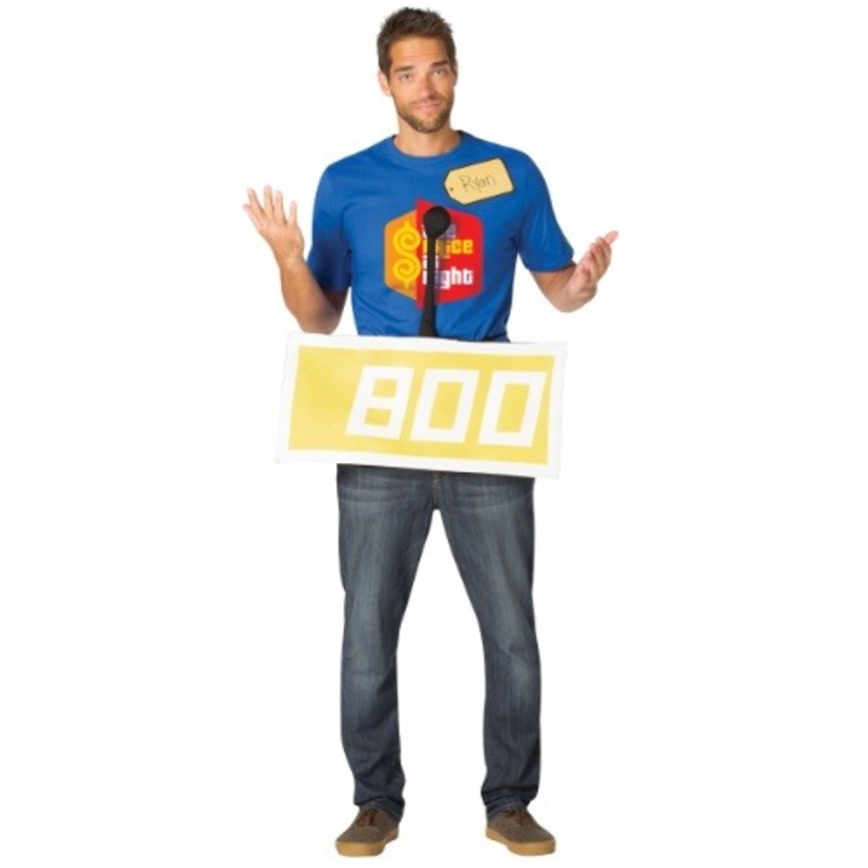 Adult Price is Right Yellow Contestant Costume Standard