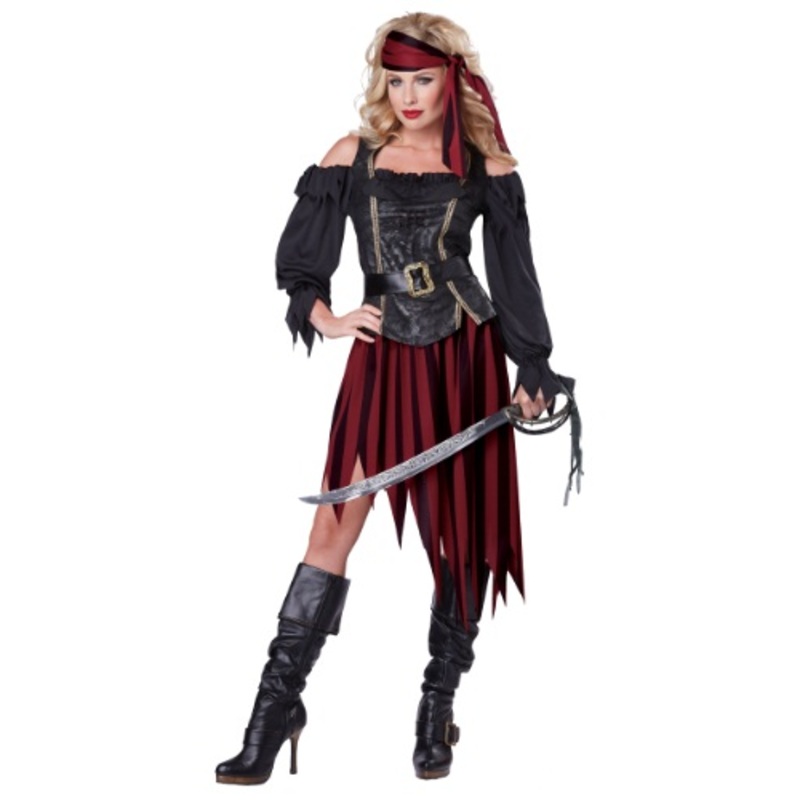 Adult Queen of the High Seas Costume Medium