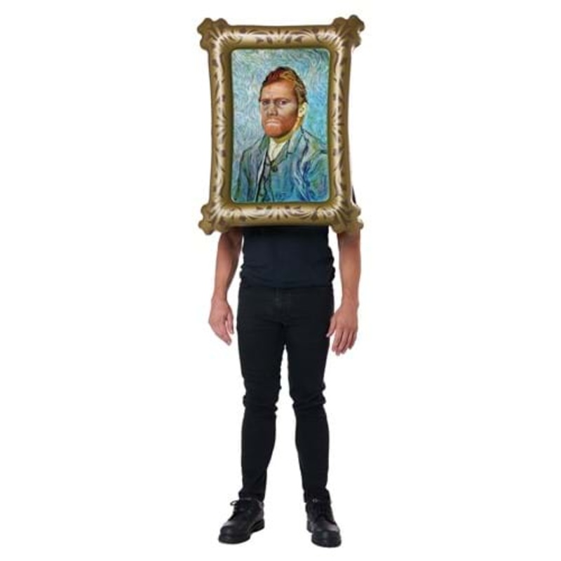 Adult Van Gogh Self Portrait Inflatable Painting Costume Standard