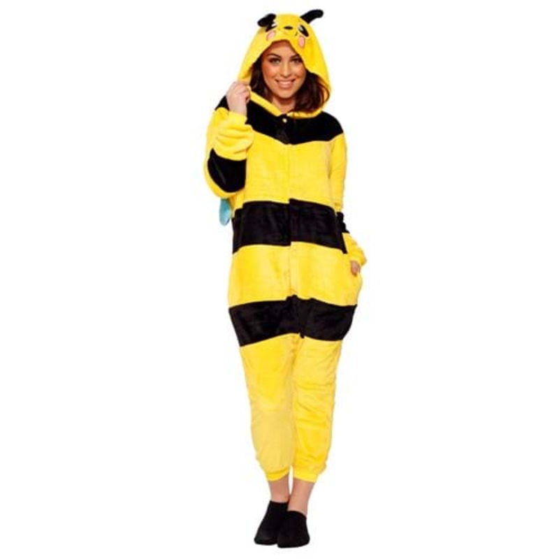 Bee Onesie for Adults Small