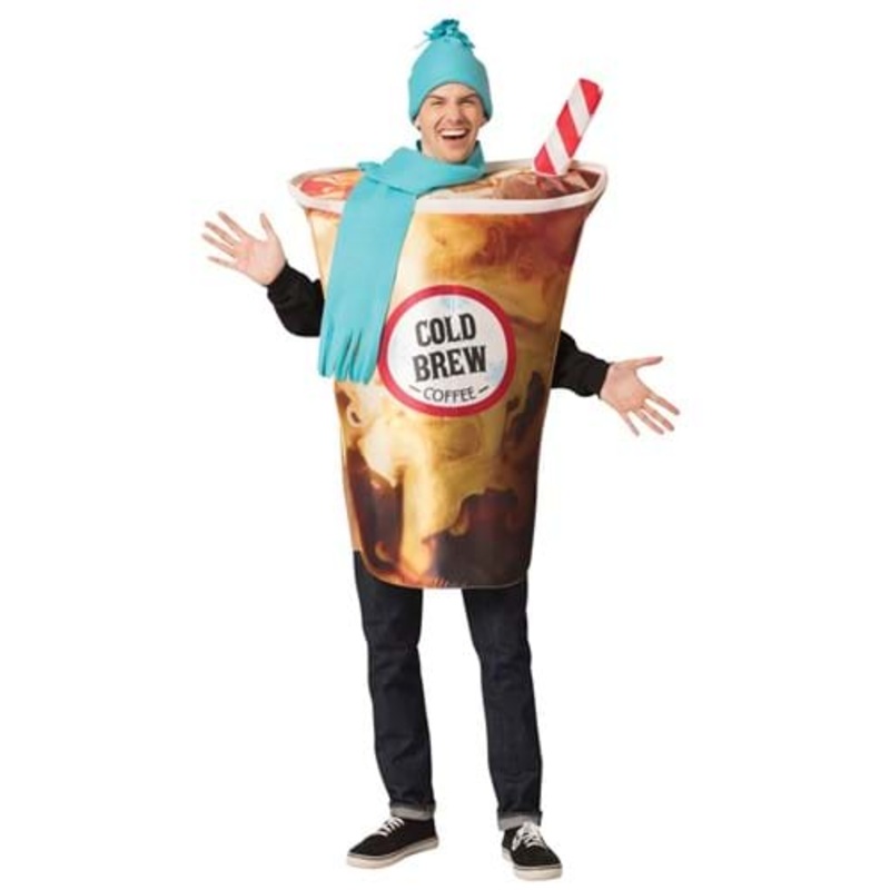 Cold Brew Coffee Costume for Adults Standard