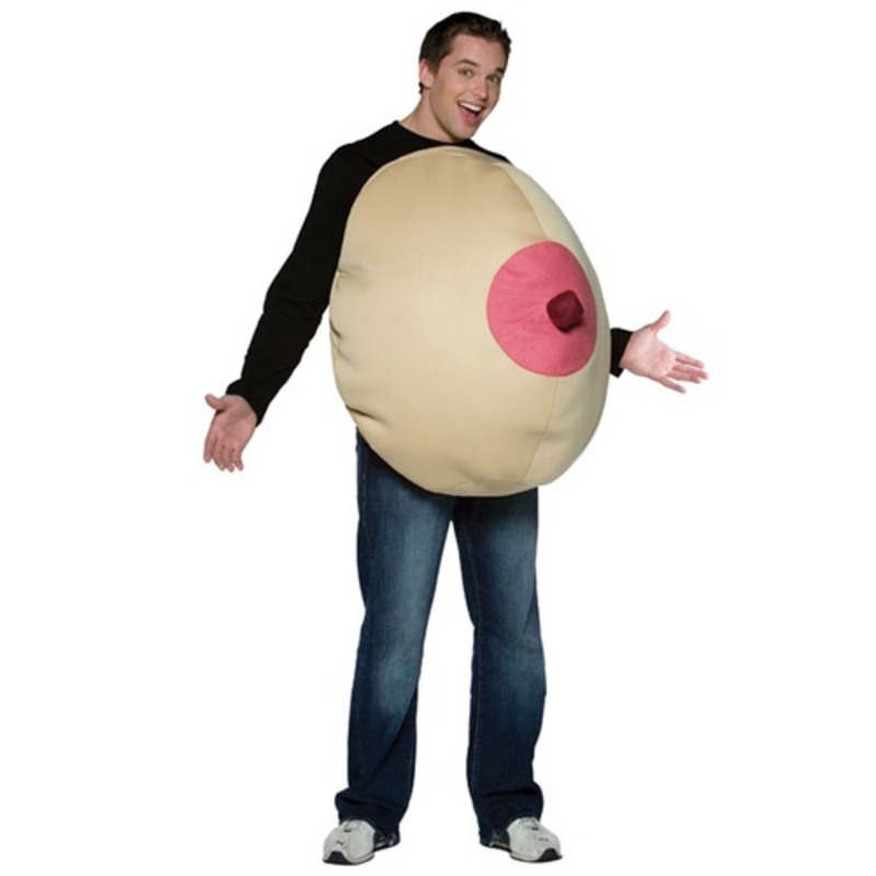Giant Boob Costume for Men Standard