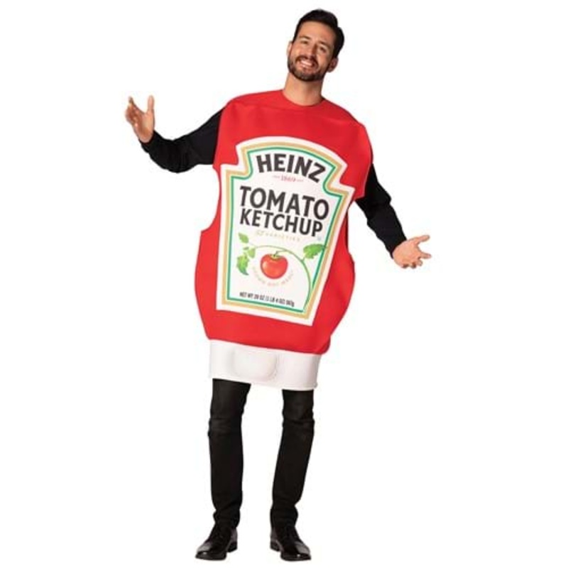 Heinz Ketchup Squeeze Bottle Costume for Adults Standard