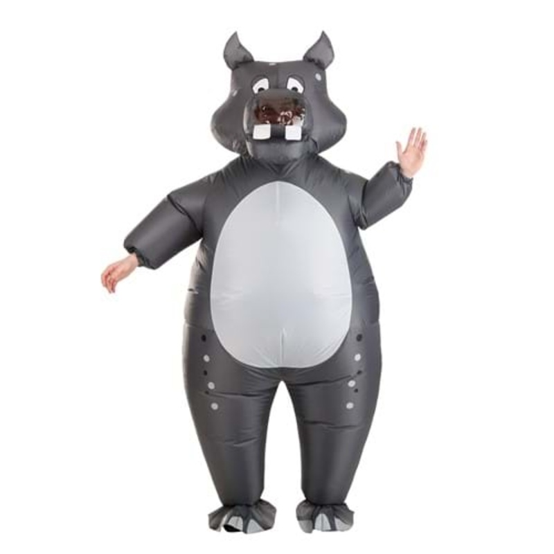 Inflatable Hippo Adult Costume Standard
