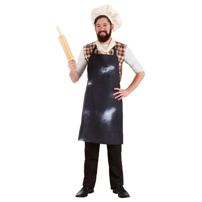 Men's Fairytale Baker Costume Large