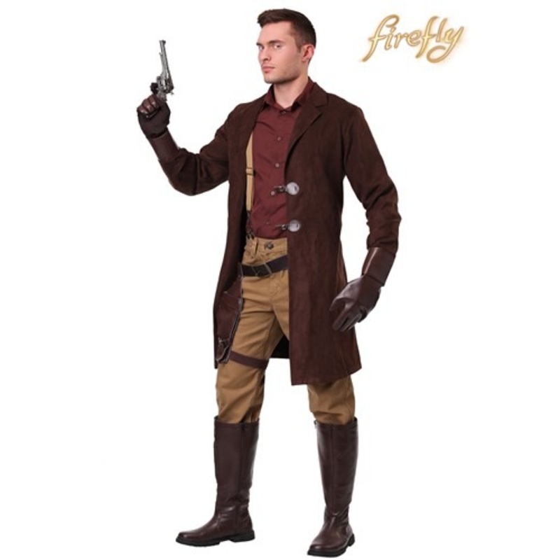 Men's Firefly Malcolm Reynolds Plus Size Costume 2X