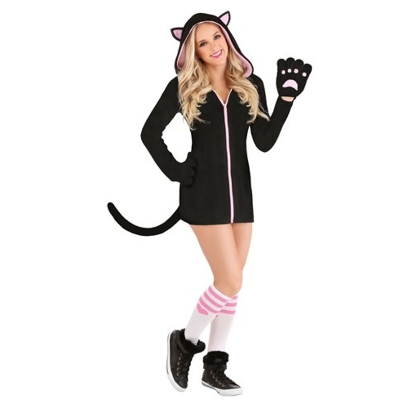Midnight Kitty Costume for Women Medium