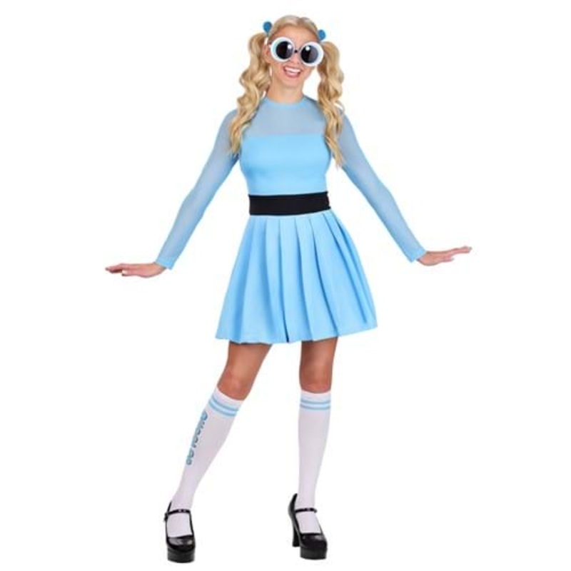 Powerpuff Girls Bubbles Costume for Women Small/Medium