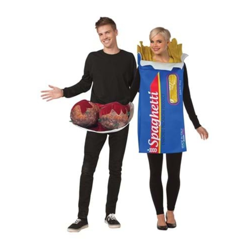 Spaghetti and Meatballs Costume for Couples Standard