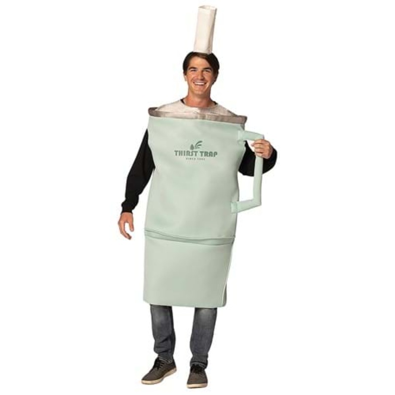 Thirst Trap Stainless Steel Cup Costume for Adults Standard