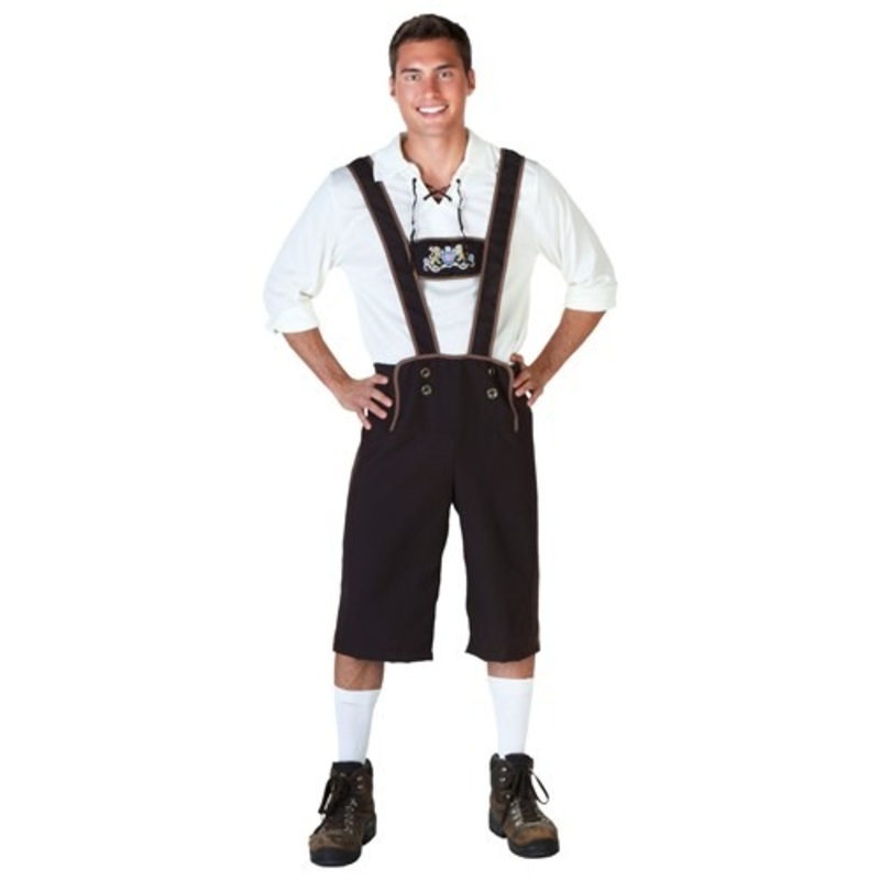Adult Lederhosen Costume Standard