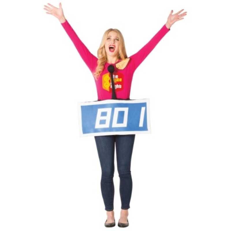 Adult Price is Right Blue Contestant Costume Standard