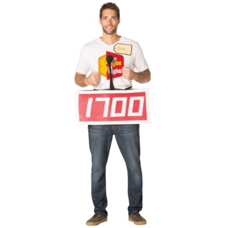 Adult Price is Right Red Contestant Costume Standard