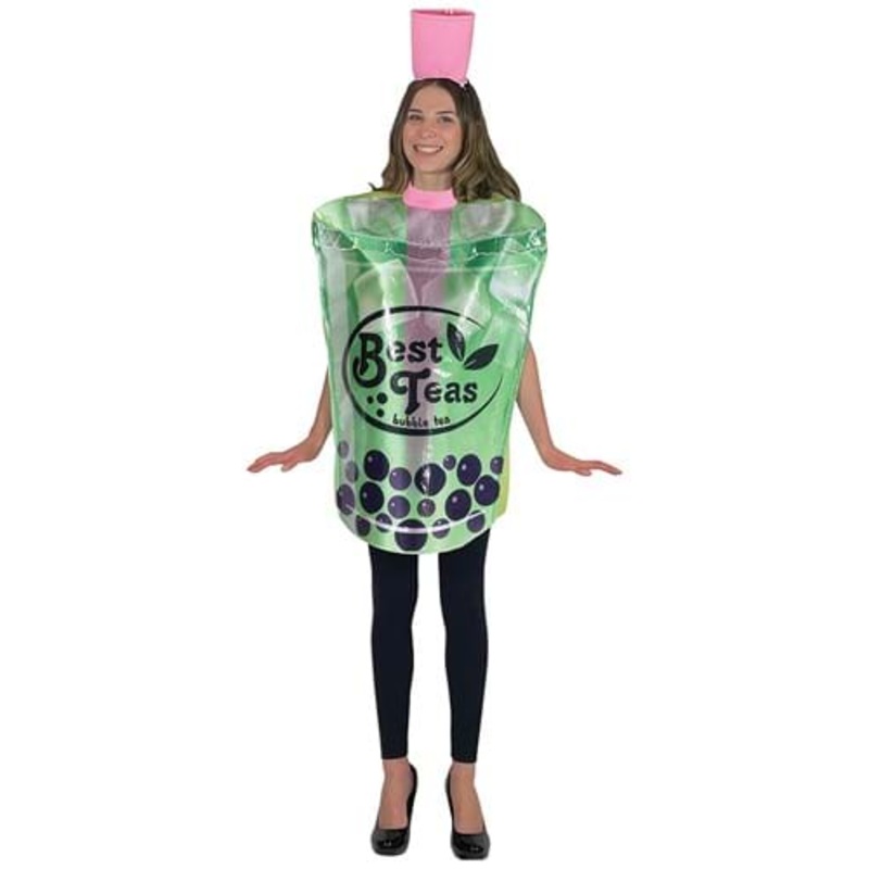 Bubble Tea Costume for Adults Standard