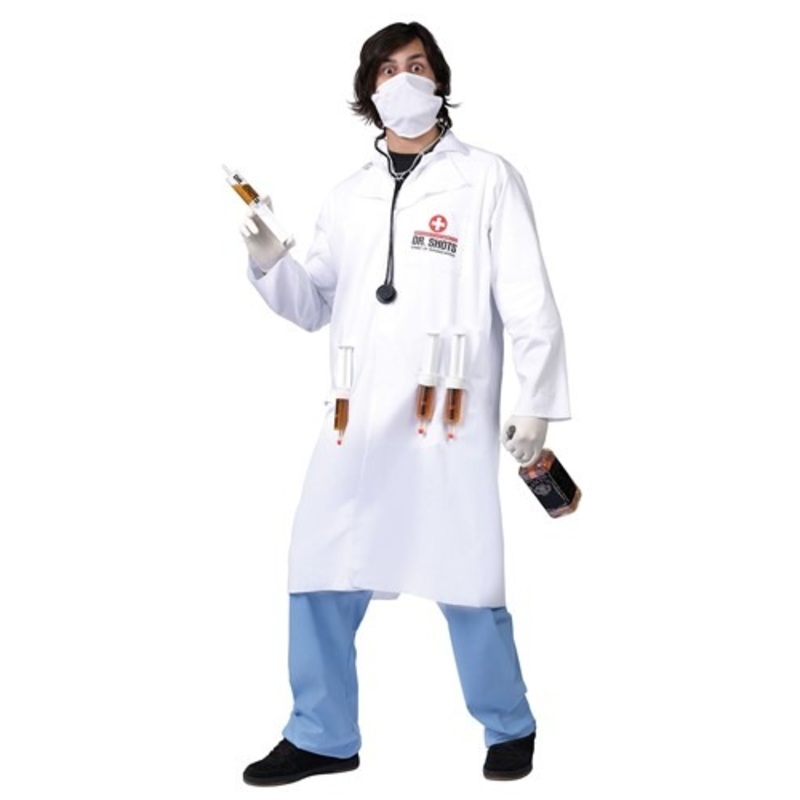 Dr. Shots Costume for Adults Standard