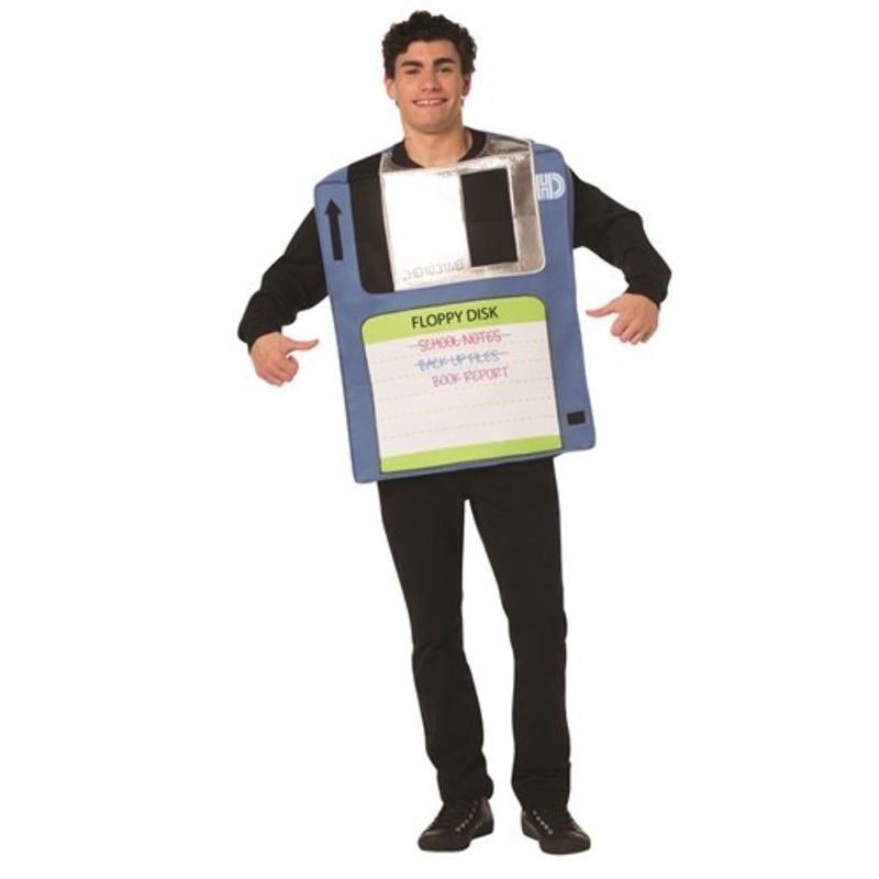 Floppy Disk Adult Costume Standard