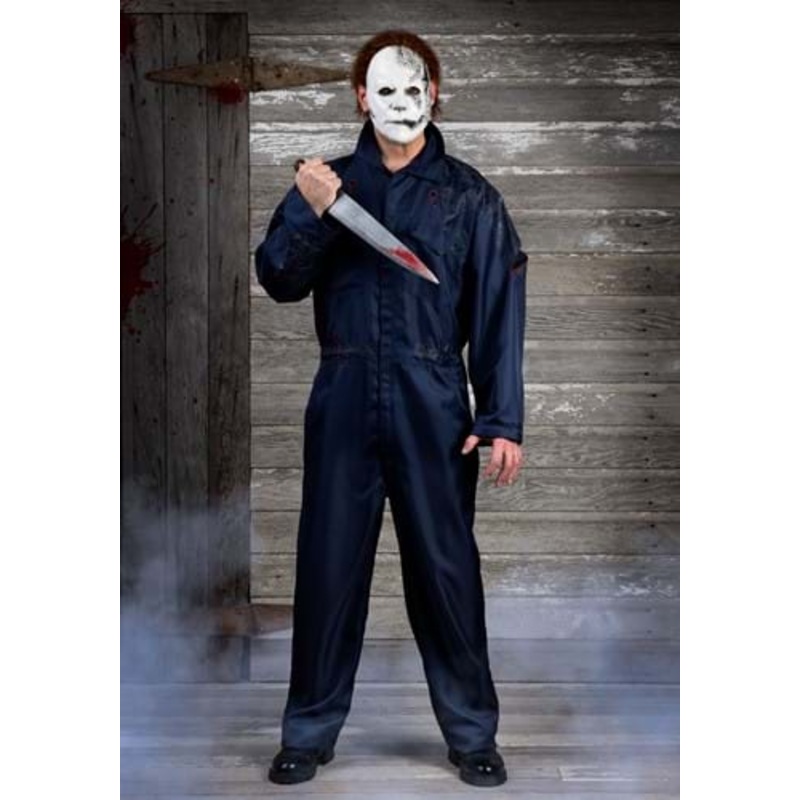 Halloween Kills Adult Michael Myers Coveralls Costume with Mask Combo Standard