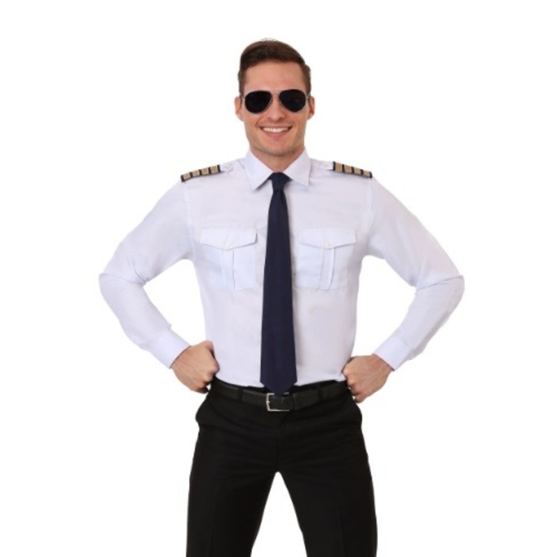 Pilot Long Sleeve Shirt for Adults Small