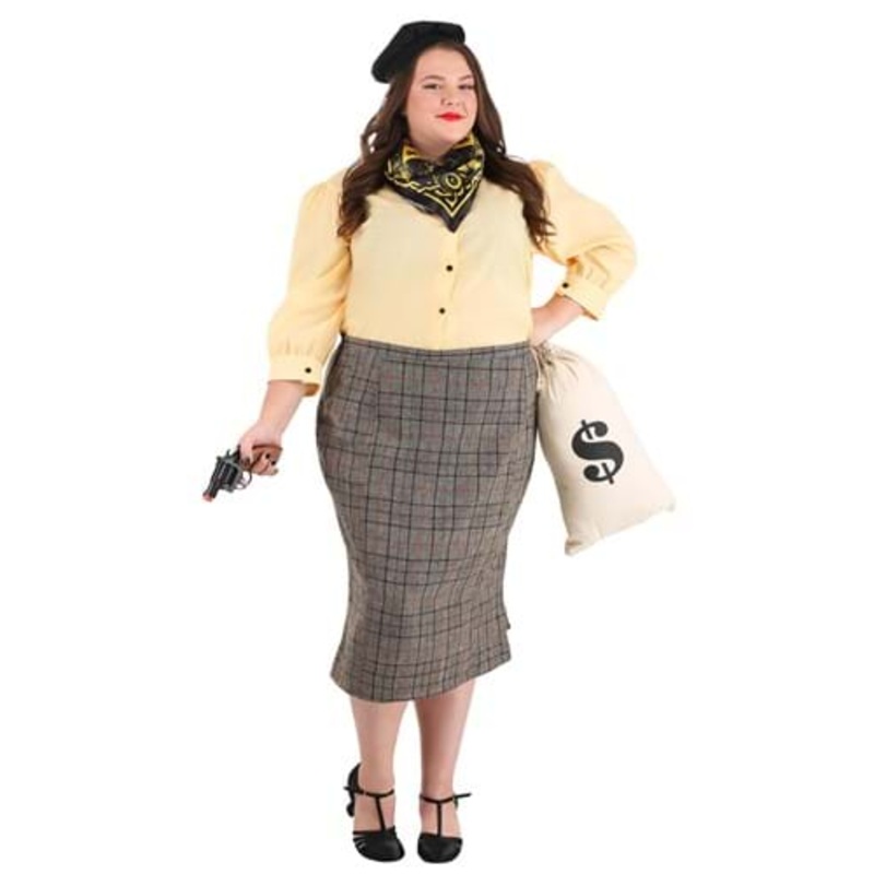 Plus Size Bonnie the Bandit Costume for Women 1X