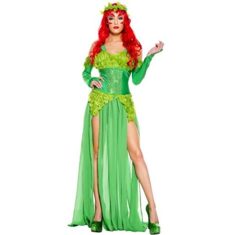Sexy Poisonous Villain Costume for Women X-Small